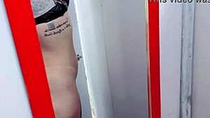 Emo Girl Calls Me Into Restaurant Bathroom For Public Licking And Monster Cock Fucking