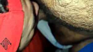 Voyeur Watches Rough Blowjob On Huge Cock