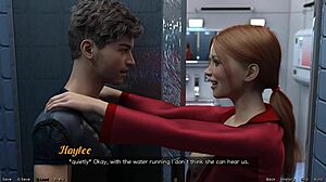 Nearly Caught by Big Tits Indian Milf