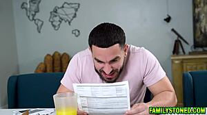 madison blaze and ashley alexander seduce peter with curvy bodies for favors