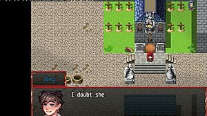 Harem In Another World Harem Hentai Game Ep 9 Teaching A Naive Nun Blowjob Skills