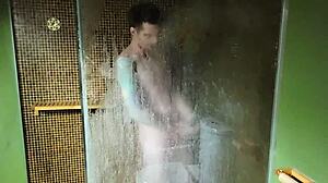 Surprising Best Friend In Bathroom For Doggystyle And Facial