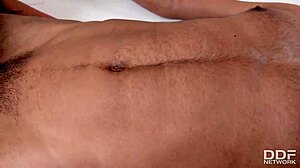 Busty step mom jasmine black receives a deep fuck after her titty fuck and blowjob.