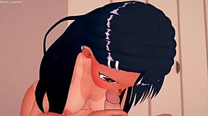 Nagatoro Wears Old Uniform to Play with Big Cock in Uncensored Adult Anime