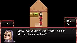 Harem In Another World Harem Hentai Game Ep 9 Teaching A Naive Nun Blowjob Skills