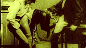 Vintage victorian homosexuals engage in bold erotic encounters