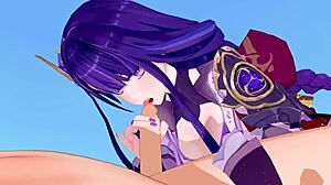 Raiden Shogun sex in Genshin Impact. Real voice 3d hentai 4k uncensored.