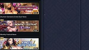 Ep2 showcases wild boob fetish with amazing cleavage in kinky game