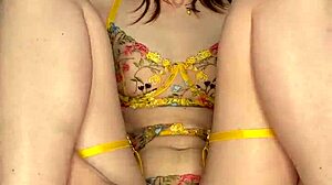 i feel so aroused masturbating with a toy on day 12 as a shaved brunette teen