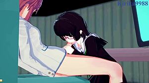 Marika Kato and Chiaki Kurihara in Lesbian Futanari Sex?