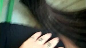 Blonde Aninha moans loud while banging ass in interracial gangbang