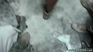 Is This Army Hazing Leading To Gay Fucking In The Showers?