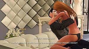 red carpet romance preview in 3d hentai with naughty twists