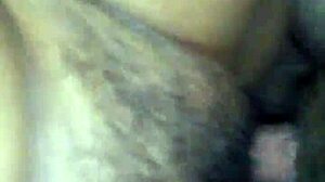 Damn! Hubby and I got wild with ebony friend in homemade interracial action!