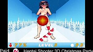 want to join the hentai shooter 3d christmas party with big tits?