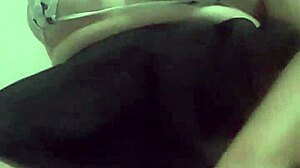 putinha starts her solo masturbation session, teasing her perky pussy and big ass with natural tits on display