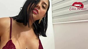 fucking the delivery man by seducing him with my pussy for cum.