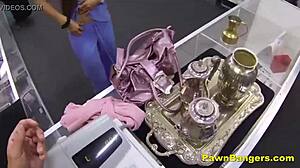 Watch the nurse stuff her panties?