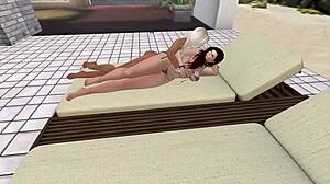 enjoy a casual hot threesome with friends in a group setting