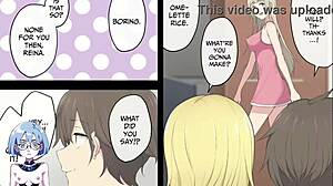 imaizumi's house hosts gathering of gals for anime dating game