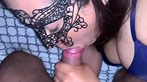 First Time Anal With Big Ass Latina Nympho Creampie