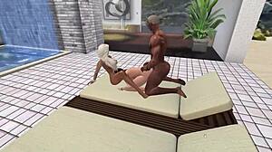 enjoy a casual hot threesome with friends in a group setting