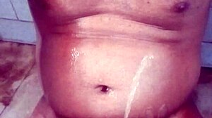 Indian gay bottom takes golden shower?