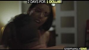 latina wife cheats with stepbro in law licking and blowjob