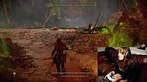 i'm a redhead gamer slut who forgot the cam was on while masturbating with huge socks