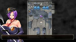 Karryn's Prison Hentai Game Ep 12: Rough Threesome With Slime Monster And Thug