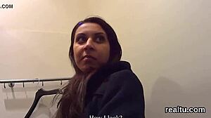 stellar czech nympho gets seduced in the supermarket and penetrated in pov 😍