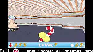 want to join the hentai shooter 3d christmas party with big tits?