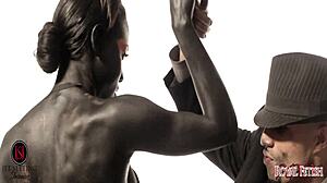 Mile High Club By King Noire With Ebony Teasing