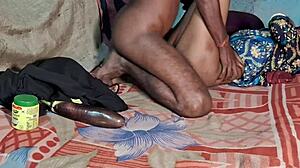 Desi Step Sister Caught with Brinjal, Fucked by Brother-in-Law