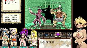 let's play this hentai game with four bitches exploring dungeons together