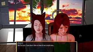 my new family 350 with teen redhead and small tits