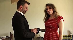 inked ava austen bound tight and pounded hard.