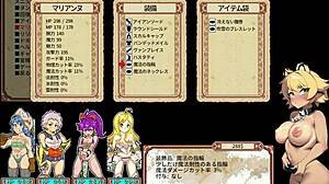 let's play this hentai game with four bitches exploring dungeons together