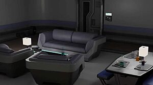 Bossy dickgirl fucks girl in mouth and cum inside ass 3d futa anal