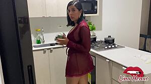 fucking the delivery man by seducing him with my pussy for cum.