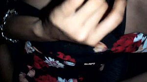 Latina Touches Wet Vagina Alone In Car