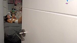 Day 7 - I Jerked Off On My Step Sister But She Caught Me And I Fucked Her Mouth Hard - Cum In Mouth