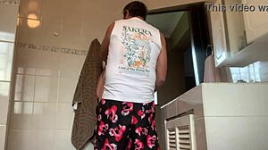 Fucking My Best Friend's Wife In The Living Room