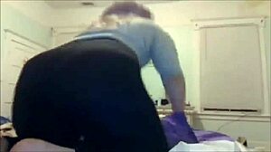 Big butt white girl subtly masturbates on webcam in public outdoor setting