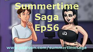 Summertime Saga 56 With Big Tits And Monster Cock In Anime Hentai Cartoon