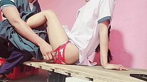 indian girl gets pounded by tuition teacher in wild roleplay