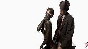 Mile High Club By King Noire With Ebony Teasing