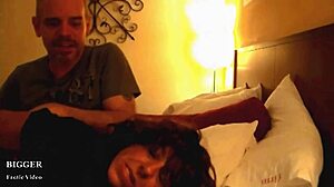 Step Daughter's Virgin Ass Stretched In Garage Punishment