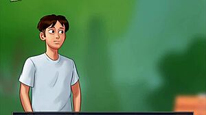 Summertime Saga 56 With Big Tits And Monster Cock In Anime Hentai Cartoon