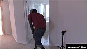 Black Bull Rome Major Deepthroats Brianna Bentley in Toilet